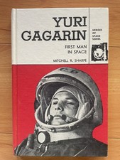 Yuri Gagarin First Man In Space By Mitchell Sharpe Hardcover 1969
