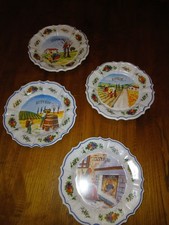 4 piatti decorativi "Le  4
