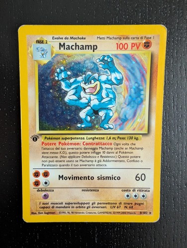Pokémon machamp holo 102 - holo,