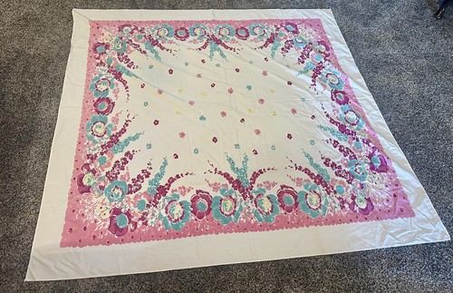 Tovaglia vintage floreale - , 52"