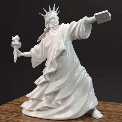 Statua rivolta della - "rivolta,
