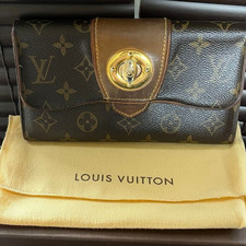 Louis Vuitton Monogran Portafoglio Boetie Portafoglio Lungo Marrone Senza...