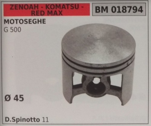 Pistone completo segmenti e - pistone, di