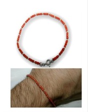 Bracciale di corallo da uomo
