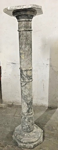 Colonna marmo bardiglio - colonna, di