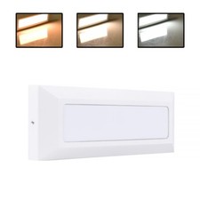 Faretto segnapasso led CCT per Esterno Lampada da Parete muro IP65 in alluminio