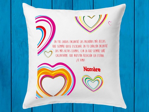 Cuscino personalizzabile in - personalizzabile, "