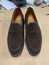 Mocassini uomo in camoscio