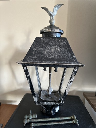 Antica lampada gas da - lampada, a