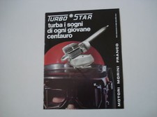advertising Pubblicità 1972 MOTORE MORINI TURBO STAR