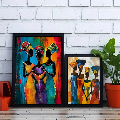 Arte astratta parete etnica - arte, da