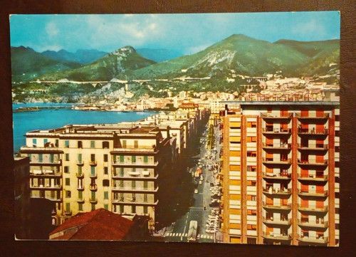 Cartolina salerno corso - cartolina,