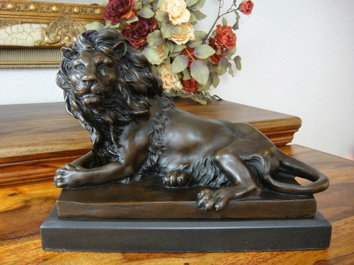 Statua leone reale bronzo - , +