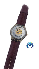 Swatch Automatic 1991 - SAM100V - Rubin - Pelle - Automatico - Variante 1 for...