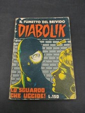 fumetto DIABOLIK prima serie
