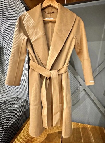 Cappotto lungo con - , cintura