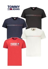 T-shirt TOMMY HILFIGER Maglietta Uomo Maglia girocollo manica corta in cotone