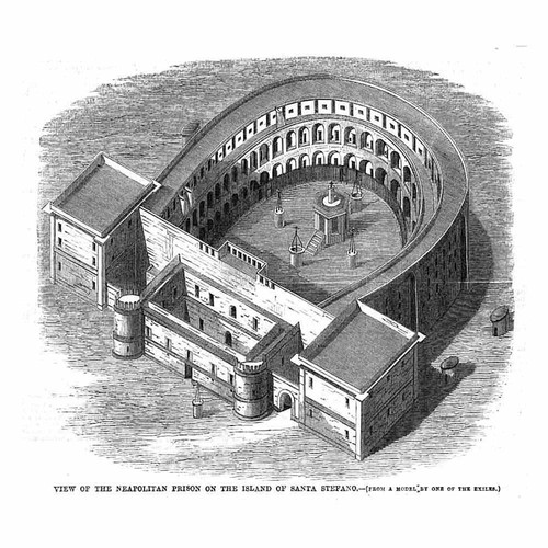 Italia veduta del - del, carcere
