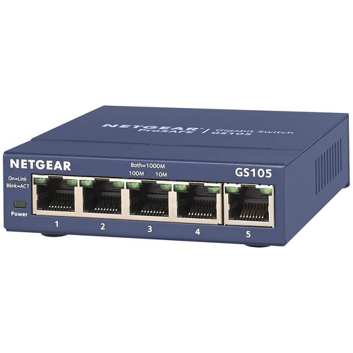 Netgear switch rete ethernet - ethernet, 5