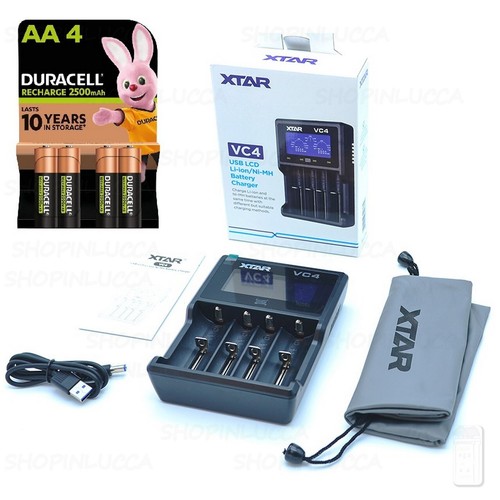Caricabatterie xtar vc4 - xtar,