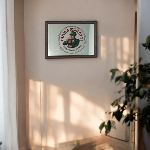 Specchio piccolo con - , cornice