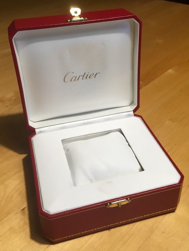 Cartier watch box - santos, le