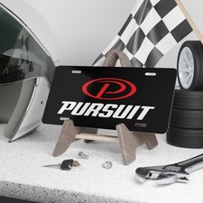 Targa vanità logo pursuit - vanità,