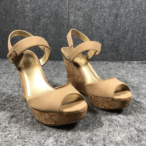 Guess sandali con zeppa - con,