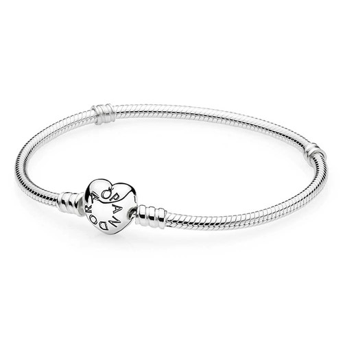 Pandora moments silver heart - moments,
