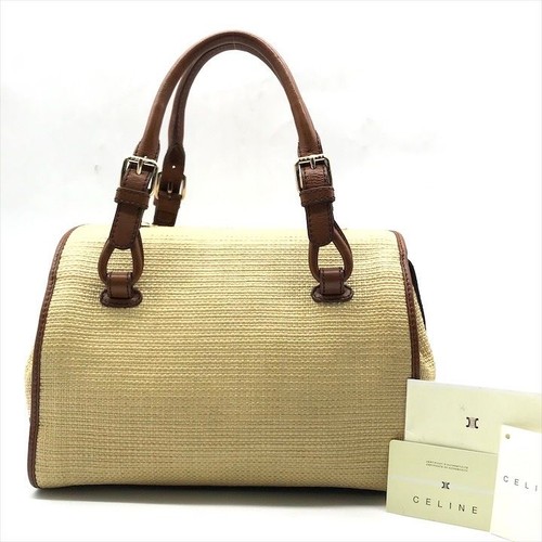 Borsa boston celine - borsa, paglia