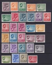 Seychelles, 1938 Serie GVI Set