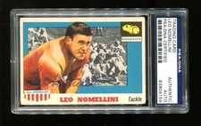 Leo nomellini 1955 - topps, all