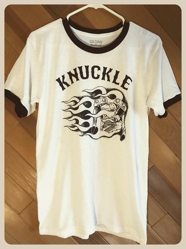 Knuckle black ringer tee testa - knuckle,