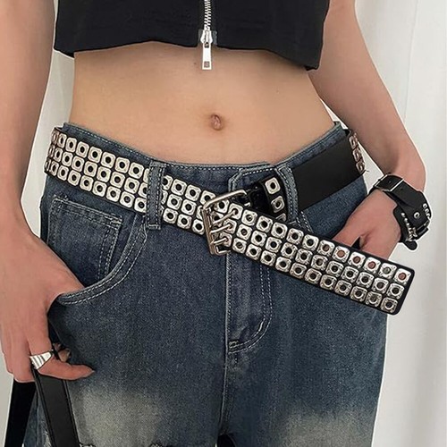 Cintura uomo pelle punk - cintura, in