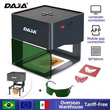 DAJA DJ6 Portable Laser Engraver – 80×80mm, Bluetooth, DIY Tool, Easy To Use