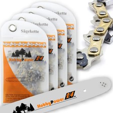 4 catene per sega + spada mezzo scalpello 40 cm 3/8" LP 1,3 mm 56 TG per JONSERED CS 2033TH