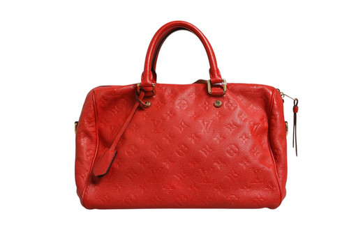 Louis vuitton monogram rosso - louis,