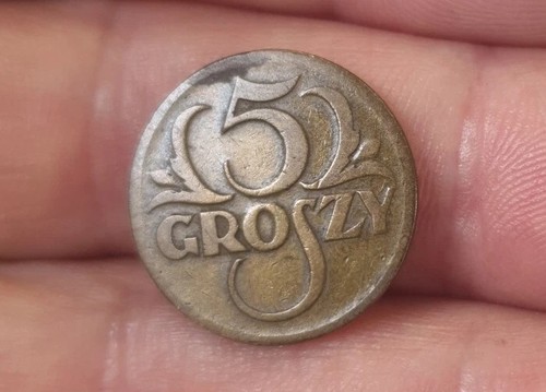 Moneta groszy 1923 bronzo - 5,