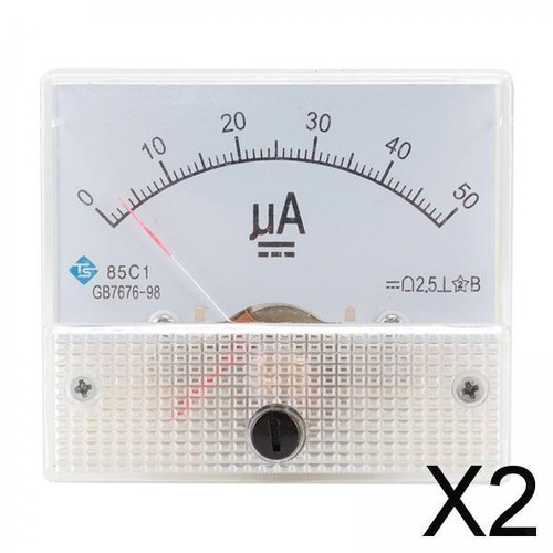 Pannello analogico amp - 2x,