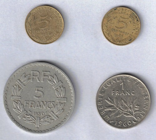 Set monete francia 5 - set,
