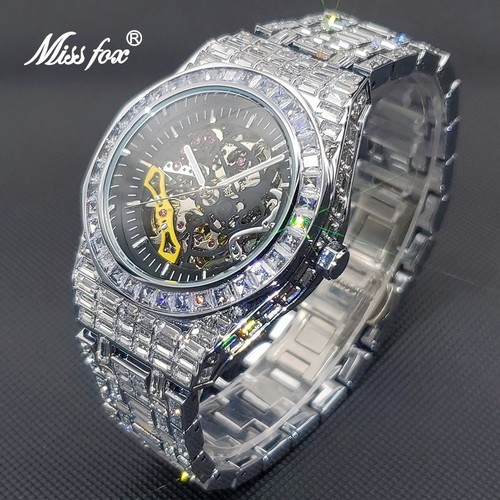 Orologio uomo lusso hip hop - lusso,