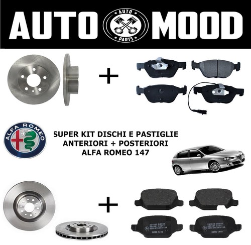 Super kit dischi pastiglie - super,