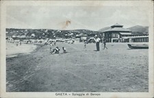 z709 cartolina gaeta spiaggia