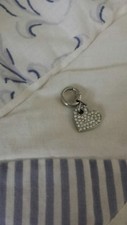 fossil ♡ ciondolo cuore