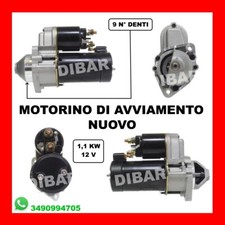 MOTORINO DI AVVIAMENTO NUOVO