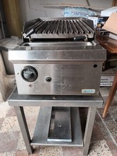 Griglia professionale pietra lavica a metano