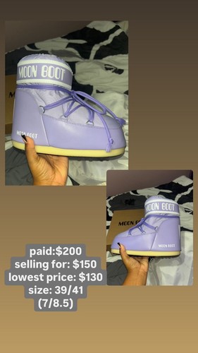 Moon boots - moon,