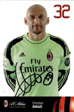 Cartolina calcio milan - cartolina,