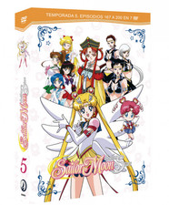 SAILOR MOON STARS TEMPORADA 5 PISODIOS 1 A 34 (167 A 200) - DVD NUEVO