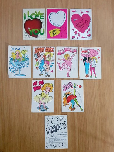 Lotto adesivi fantastickers - lotto, 9
